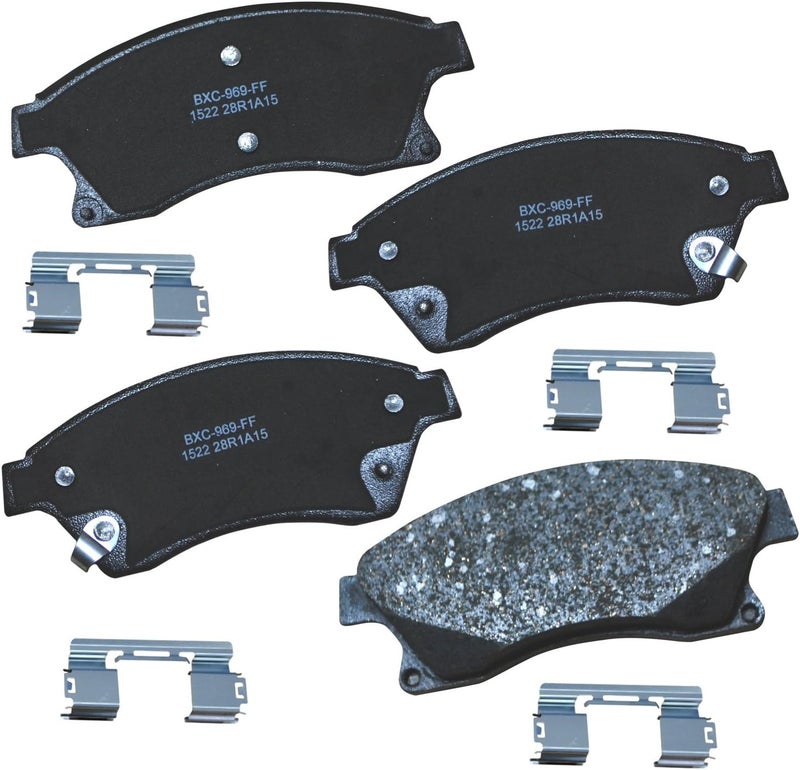 Bendix Premium SBC1522 Ceramic Front Brake Pads for Chevrolet Cruze 2015-2010, Cruze Limited 2016, Orlando 2013-2012, Sonic 2017-2012, Volt 2013 - Image 1